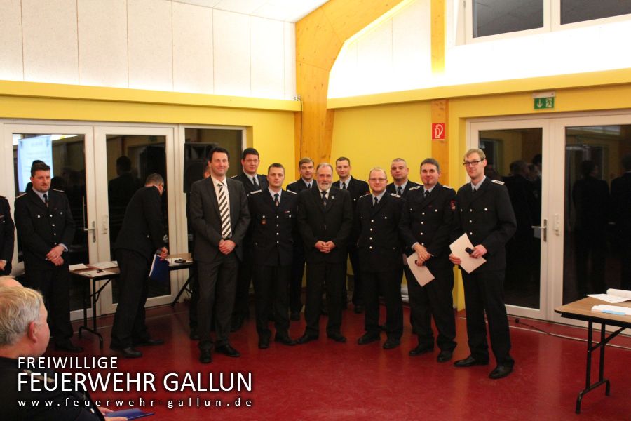 Erste gemeinsame Jahreshaupt&shy;versammlung der FF Stadt Mittenwalde